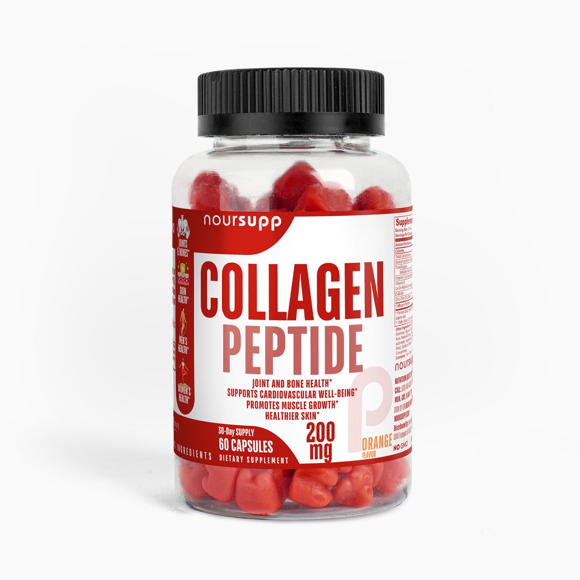 Collagen Peptide 200mg Gummies (Adult)
