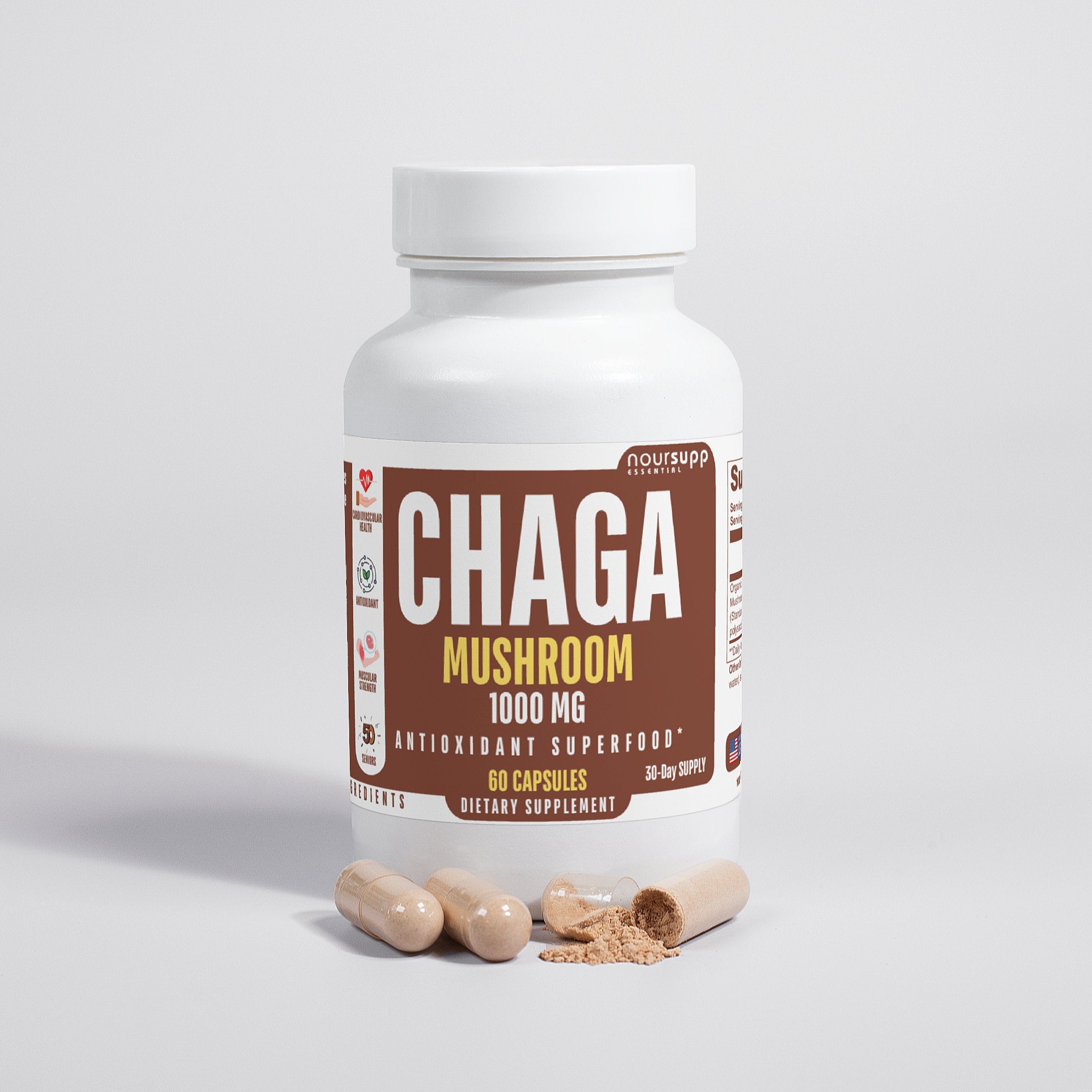 100% Organic Chaga Mushroom