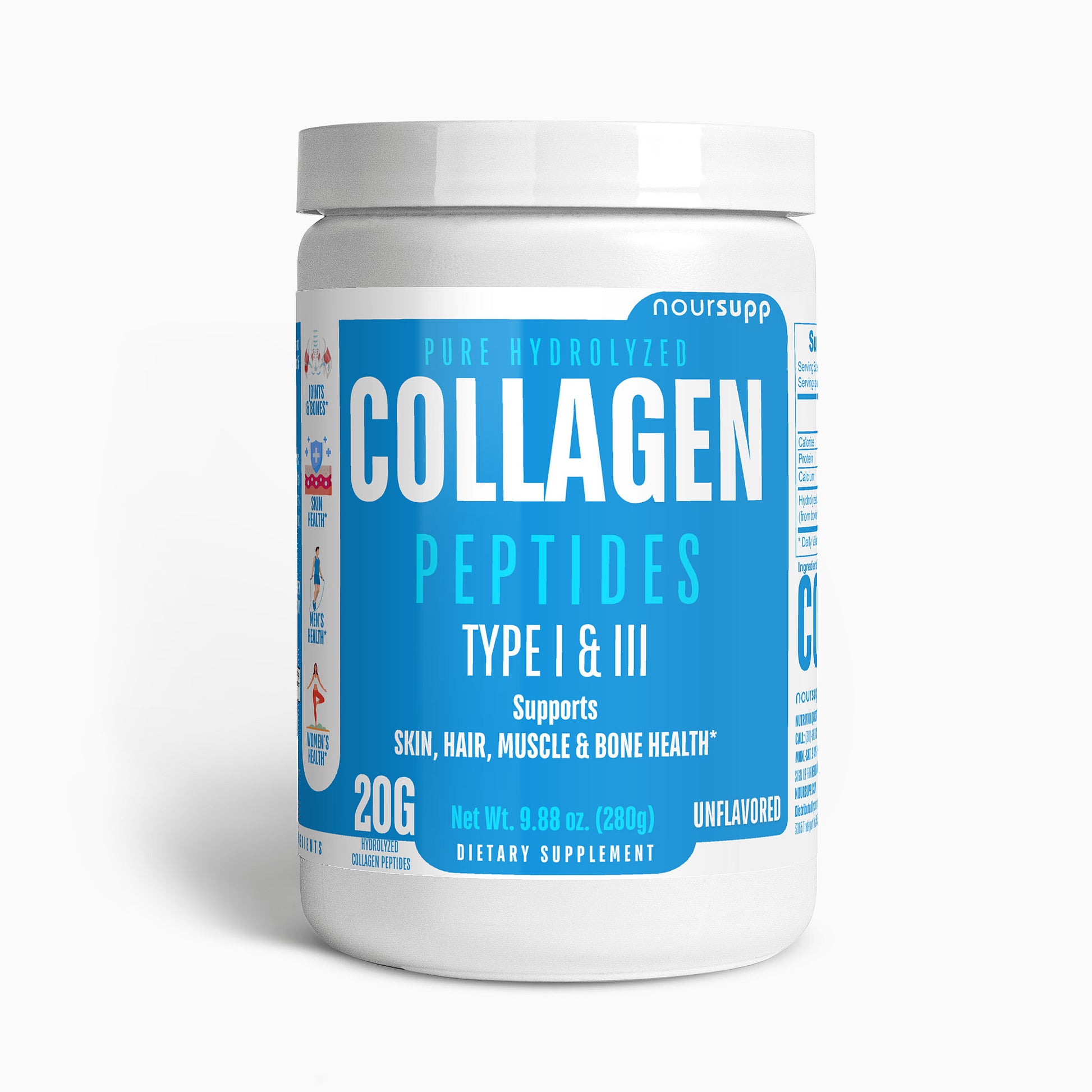 Pure Hydrolyzed Collagen Peptides - Unflavored