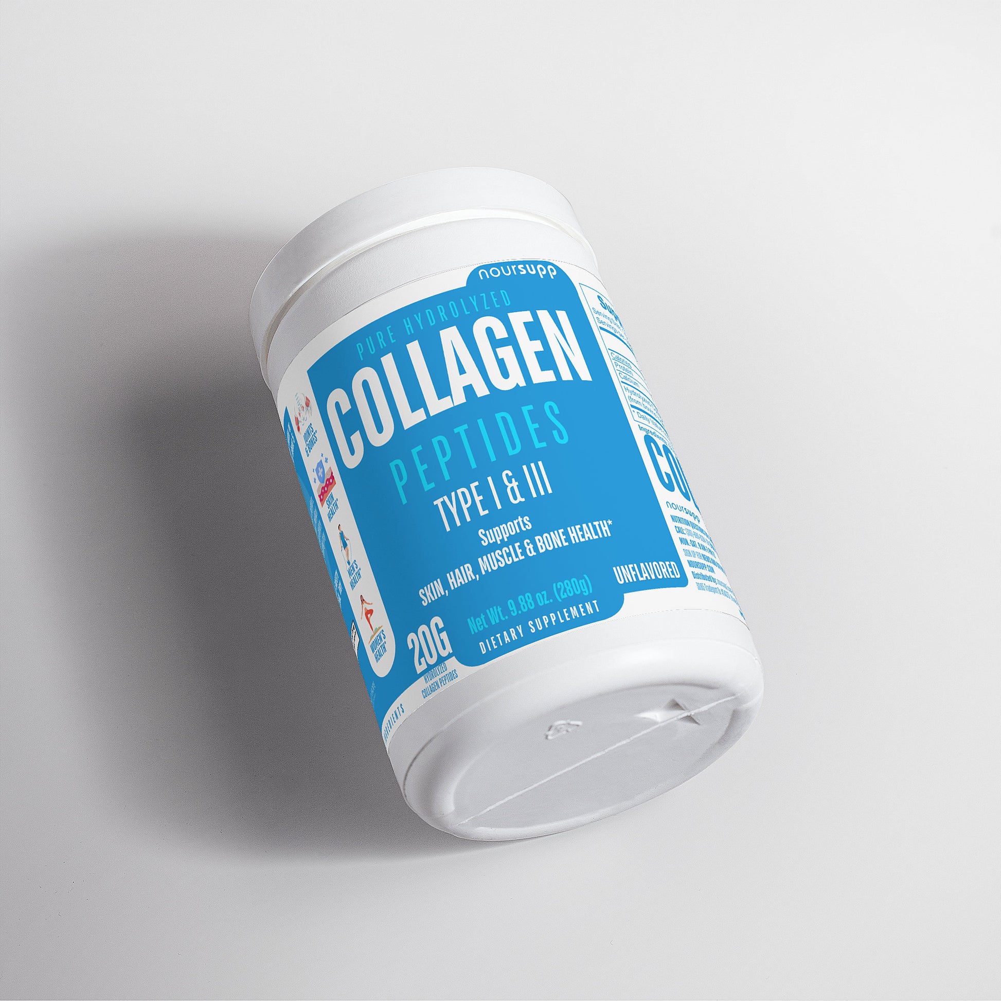 Pure Hydrolyzed Collagen Peptides - Unflavored