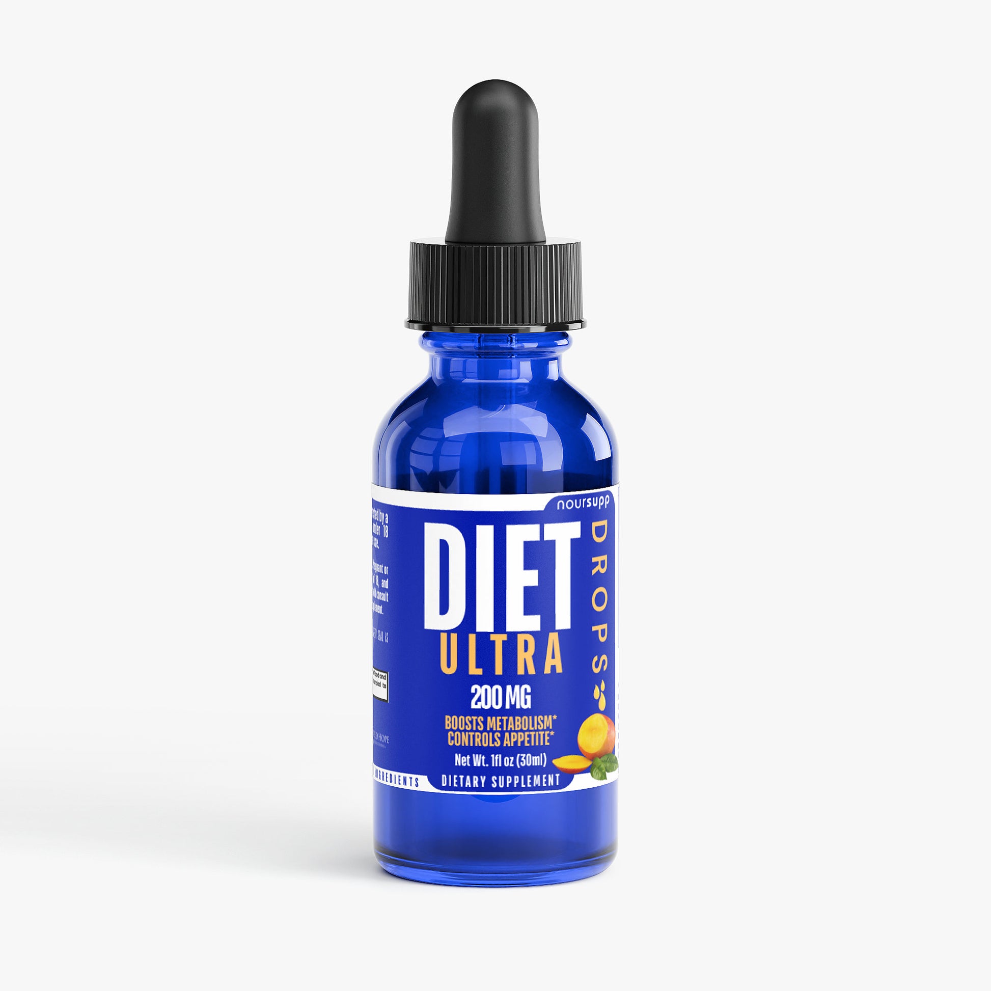 100% Natural Diet Drops Ultra 1 oz