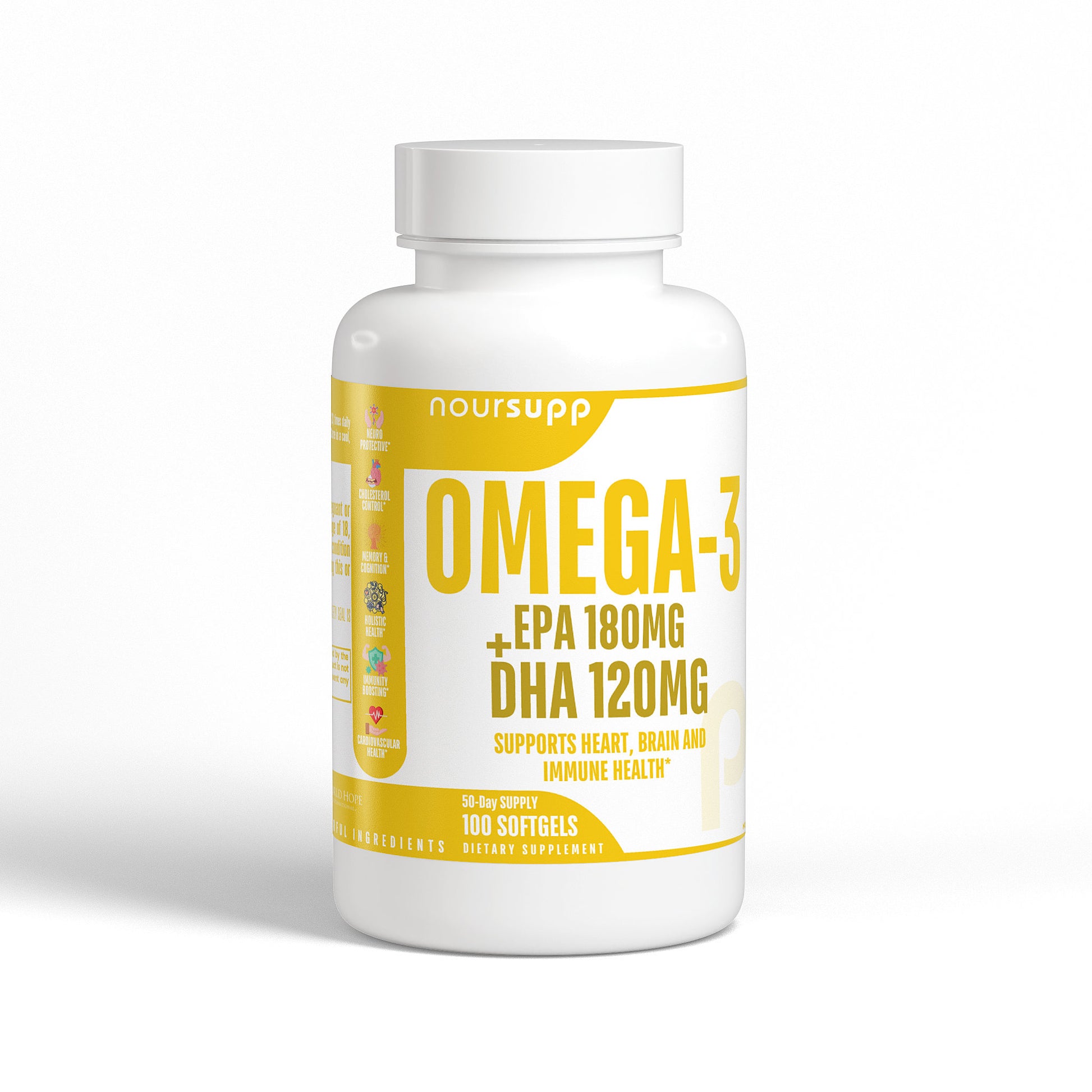 Omega-3 EPA 180mg + DHA 120mg