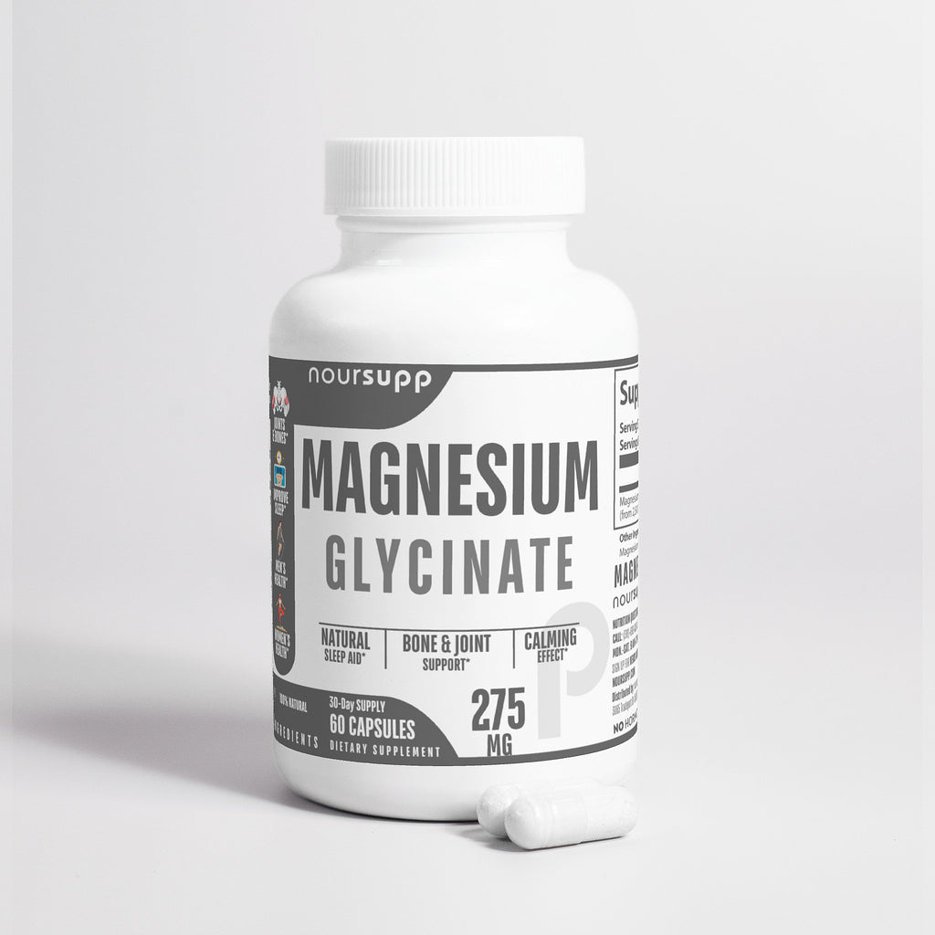 100% Natural Magnesium Glycinate