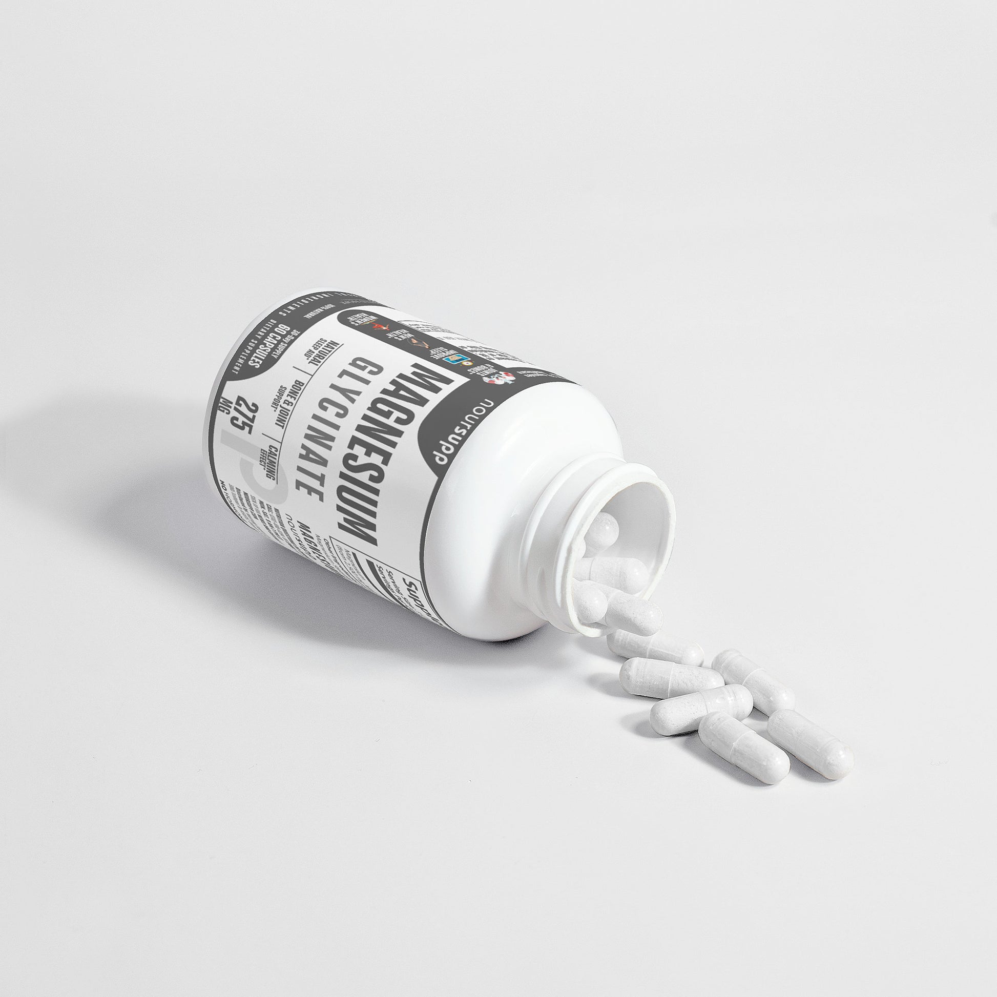 100% Natural Magnesium Glycinate