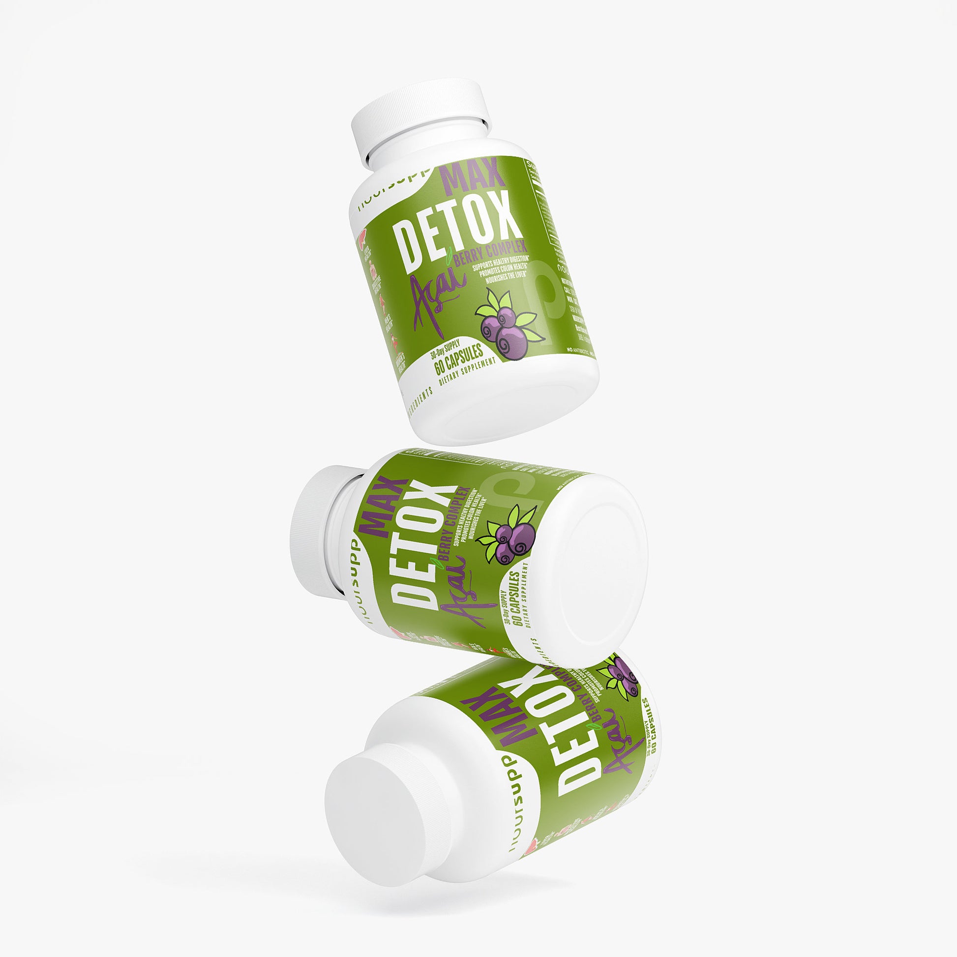 100% Natural & Vegan Max Detox (Açaí Detox)