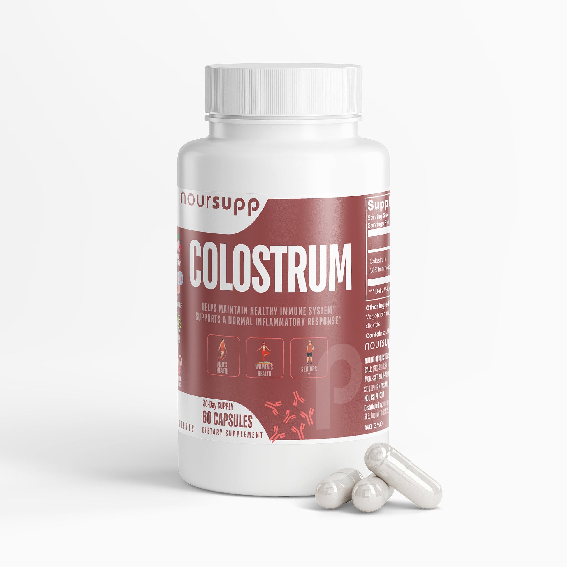 Colostrum Capsules 30-Day-Supply