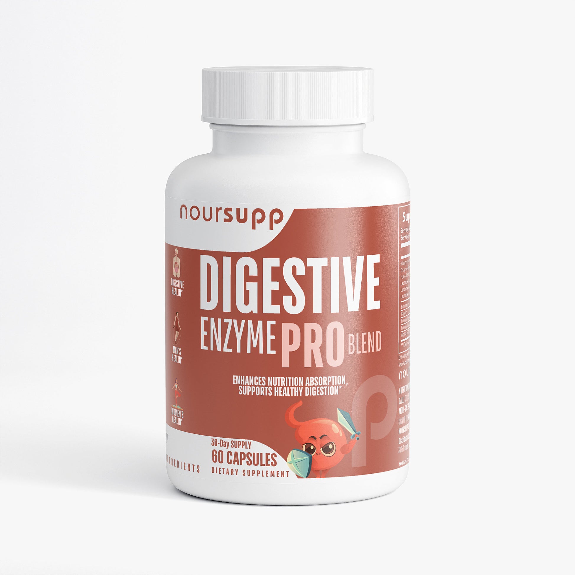 100% Natural Digestive Enzyme Pro Blend