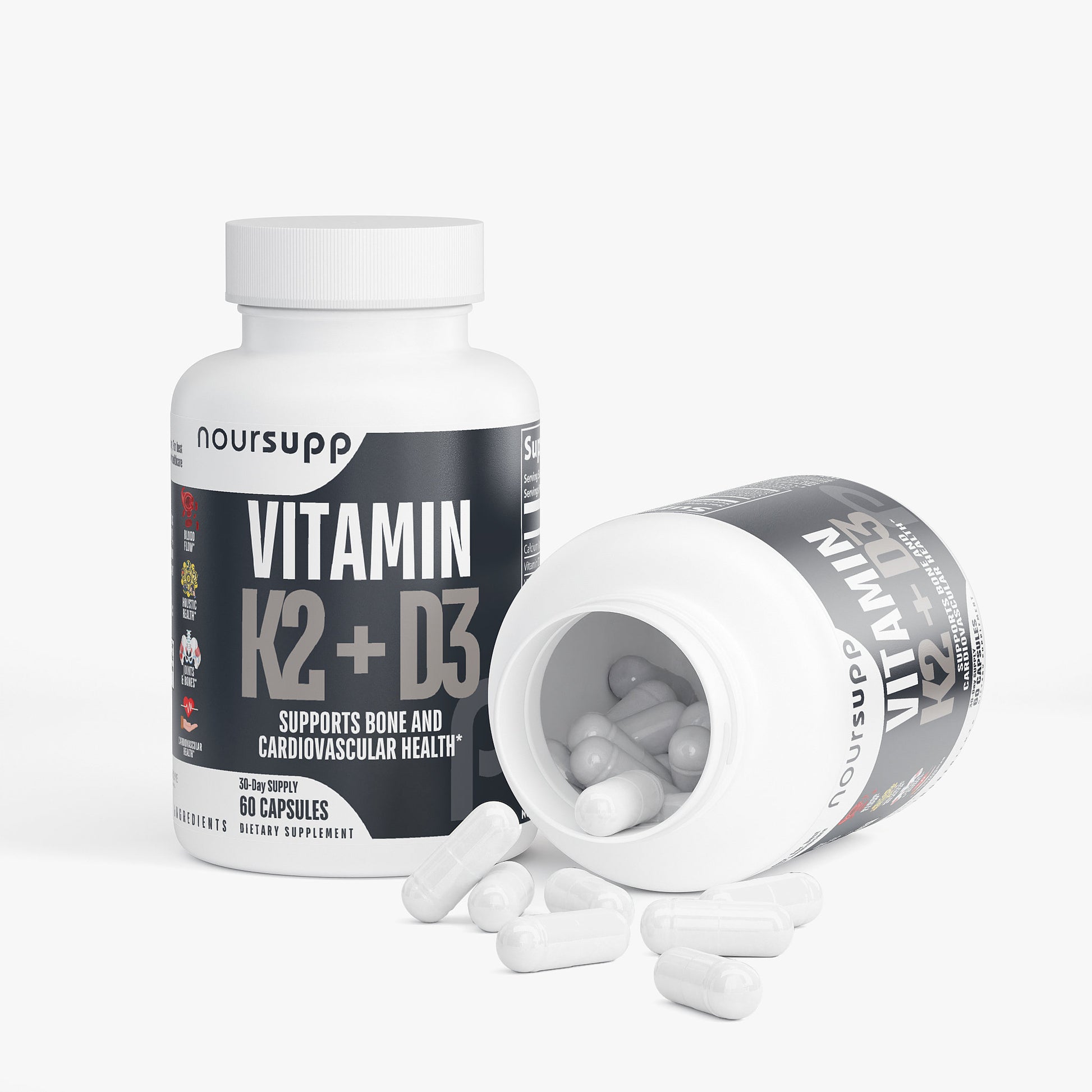 Bone & Heart Support - Vitamin D3 + K2
