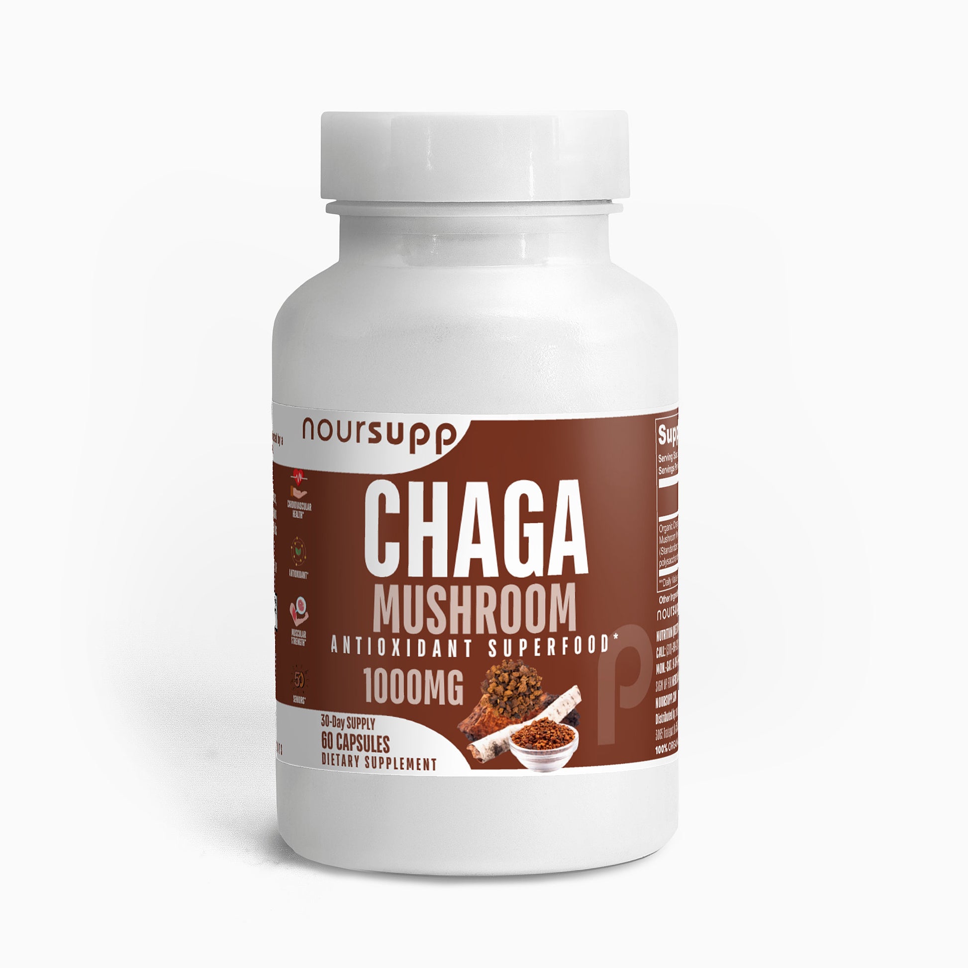 100% Organic Chaga Mushroom