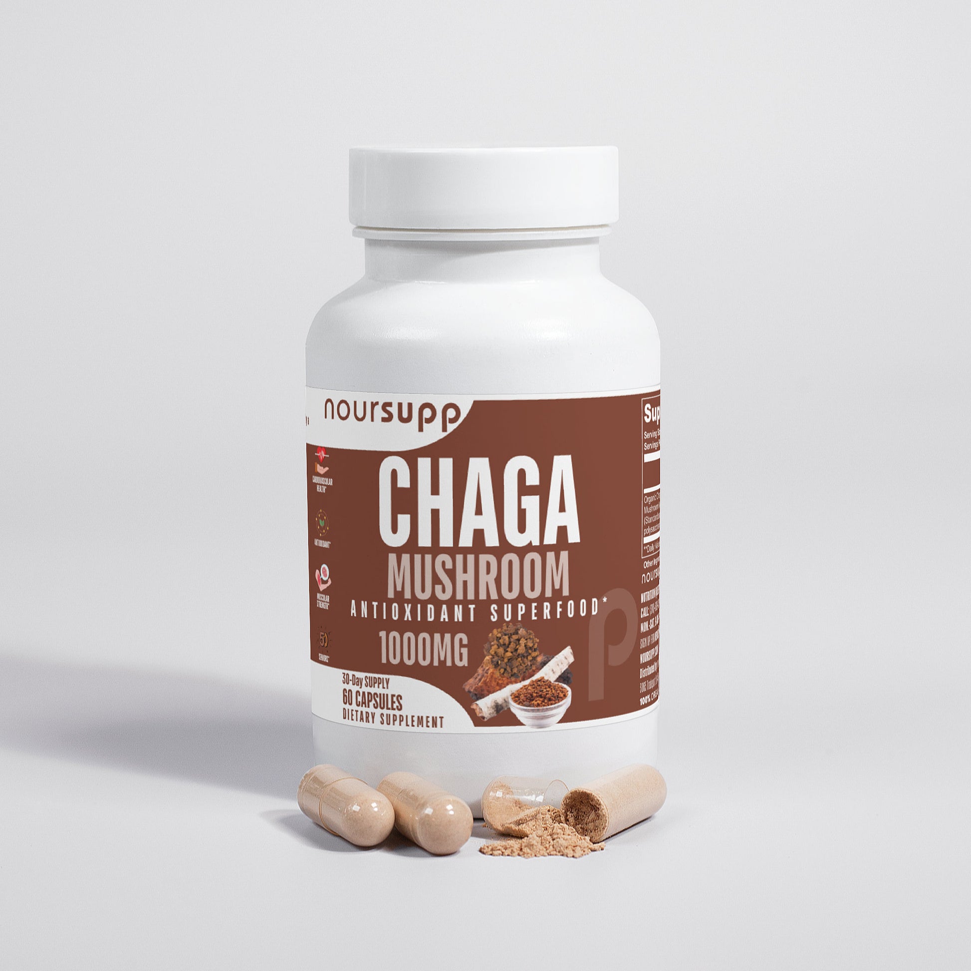 100% Organic Chaga Mushroom
