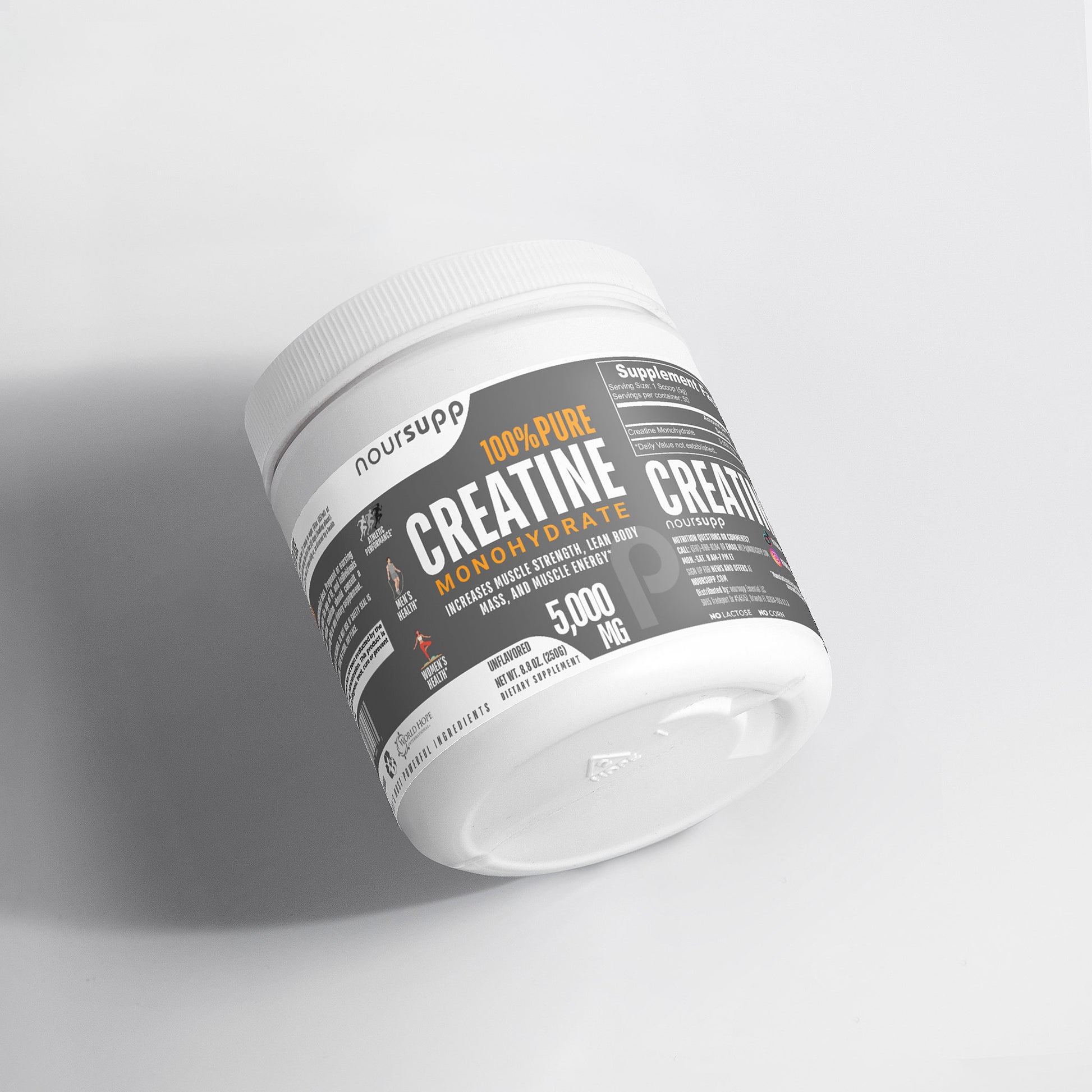 100% Pure Creatine Monohydrate