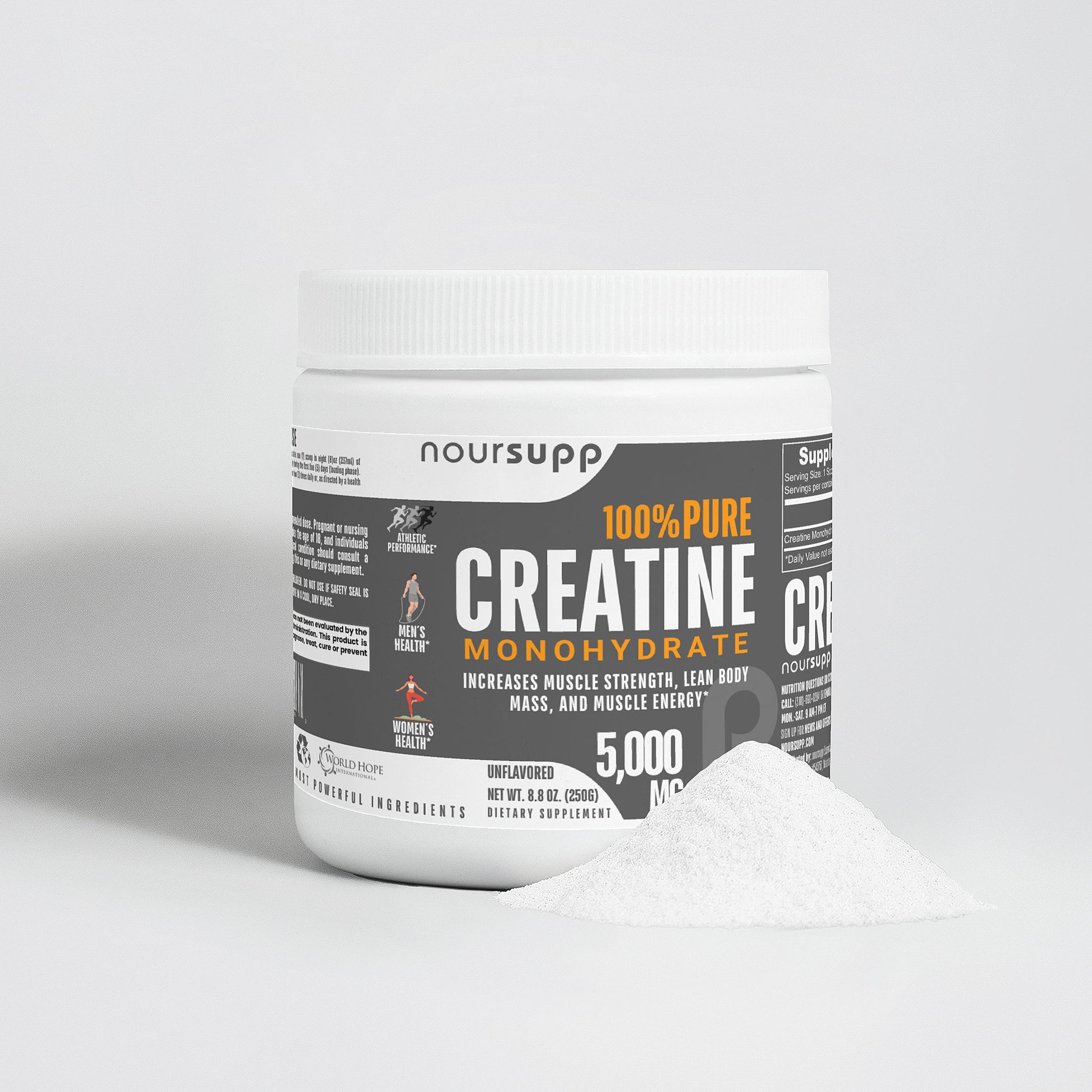 100% Pure Creatine Monohydrate