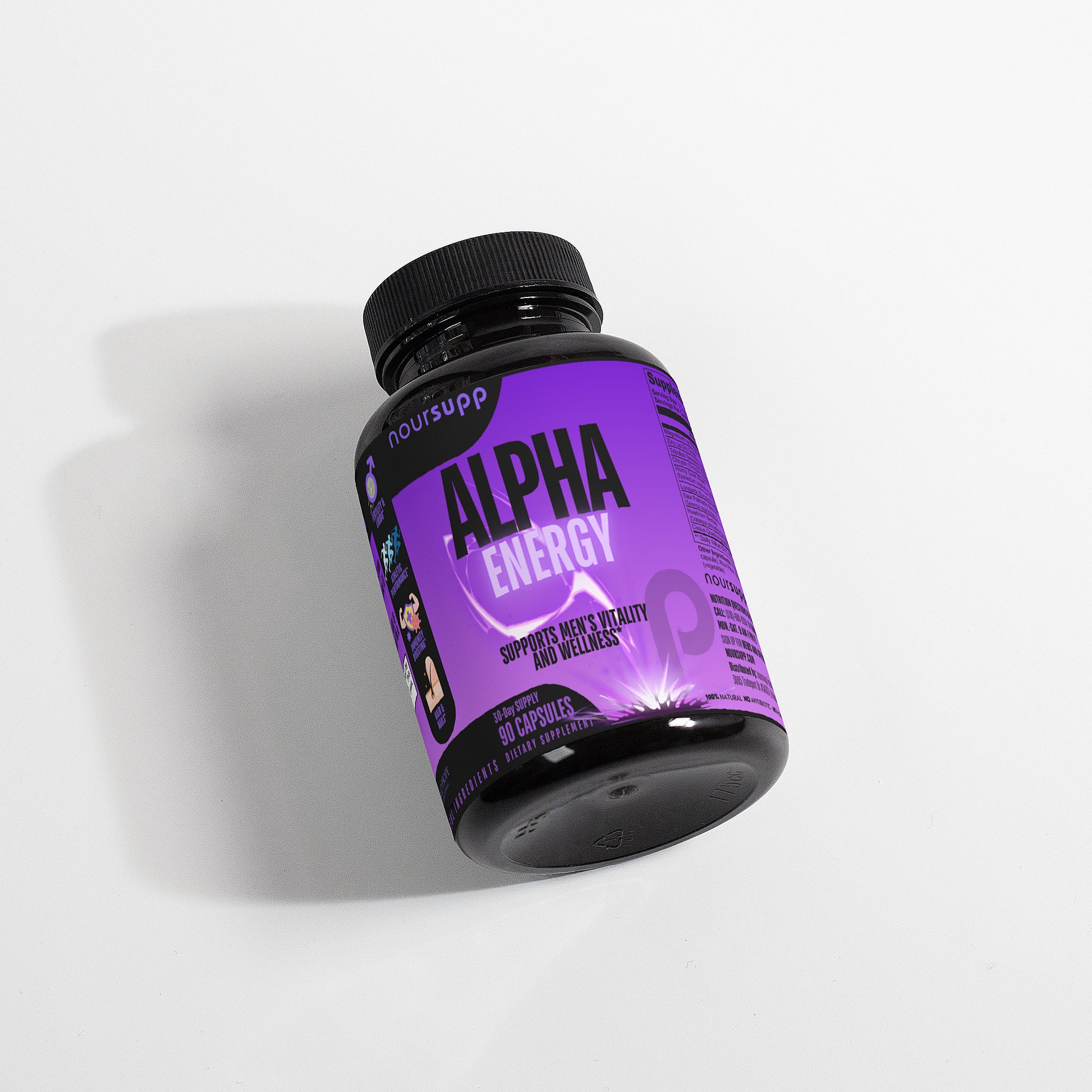 Alpha Energy - 100% Natural 30-Day-Supply