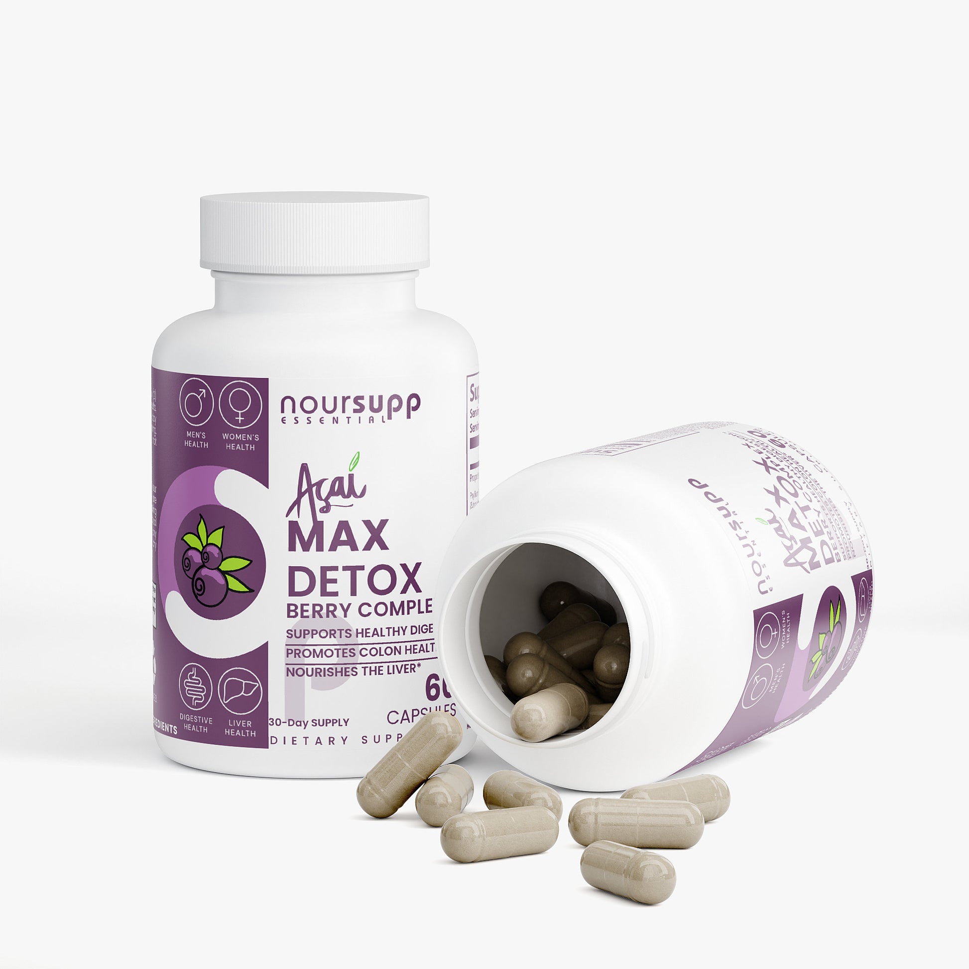 100% Natural & Vegan Max Detox (Açaí Detox)