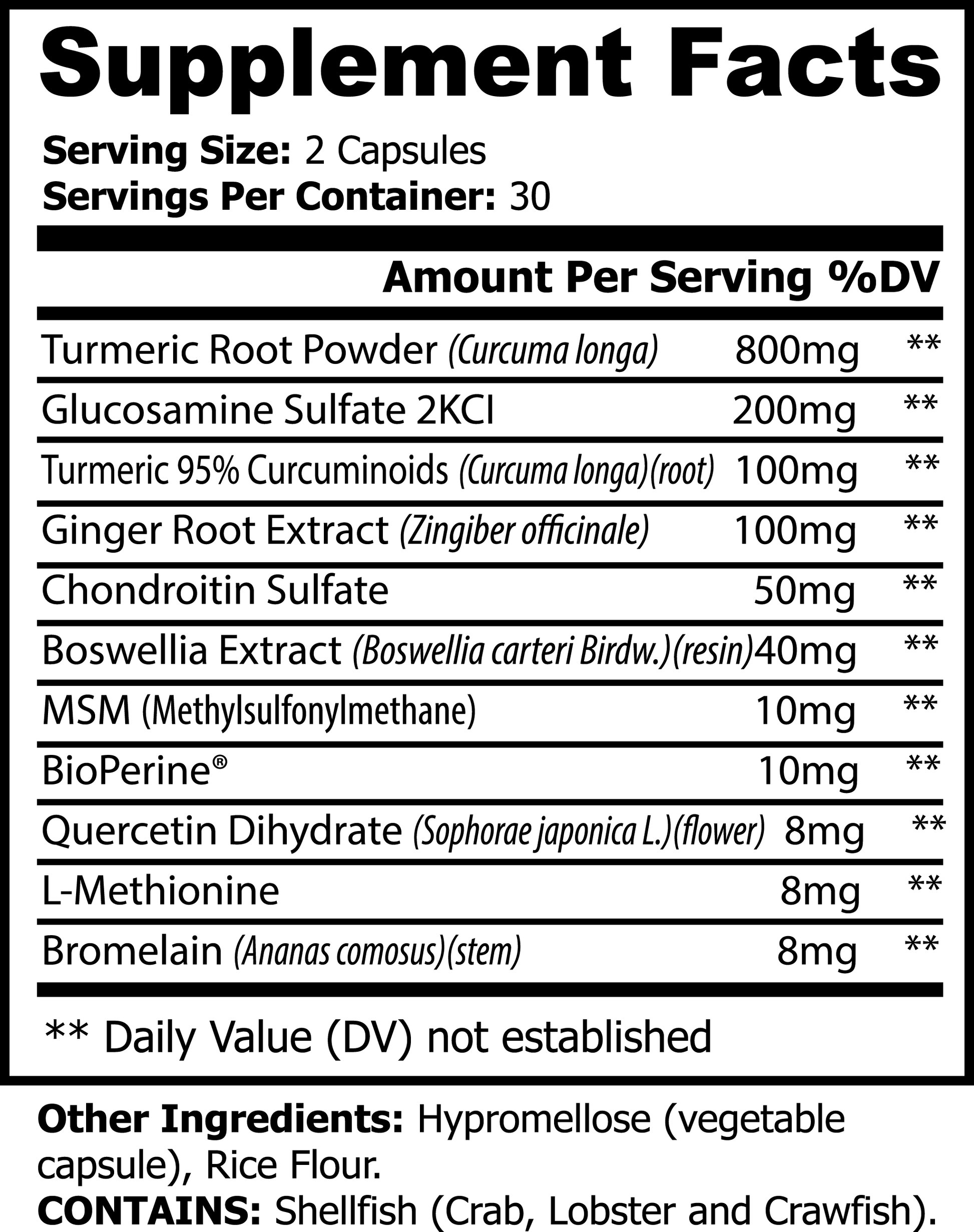 100% Natural Platinum Turmeric