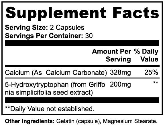 100% Natural 5-HTP