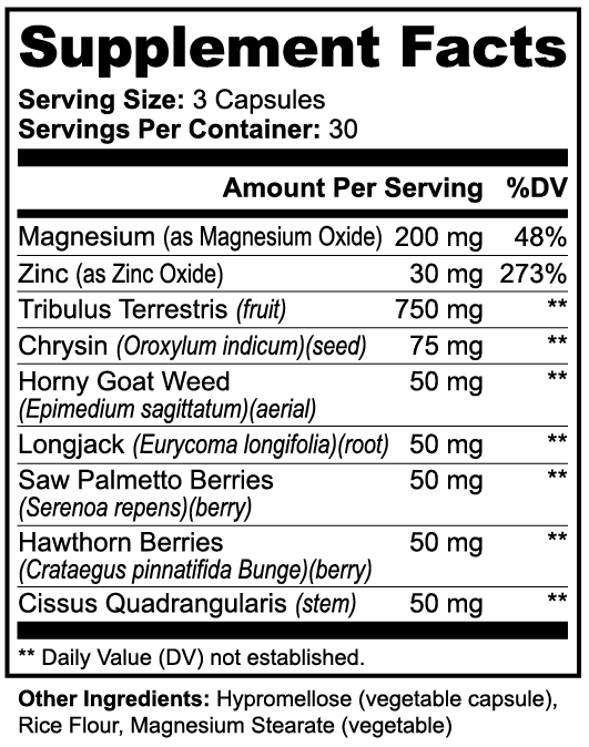 Alpha Energy - 100% Natural 30-Day-Supply
