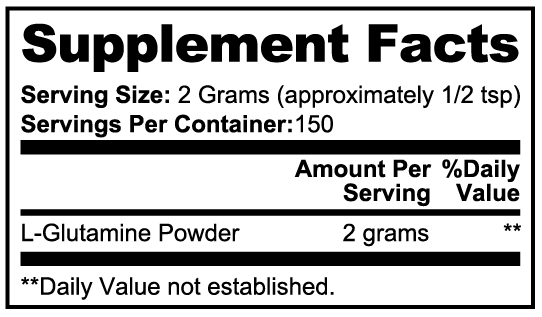 L-Glutamine Powder 2G