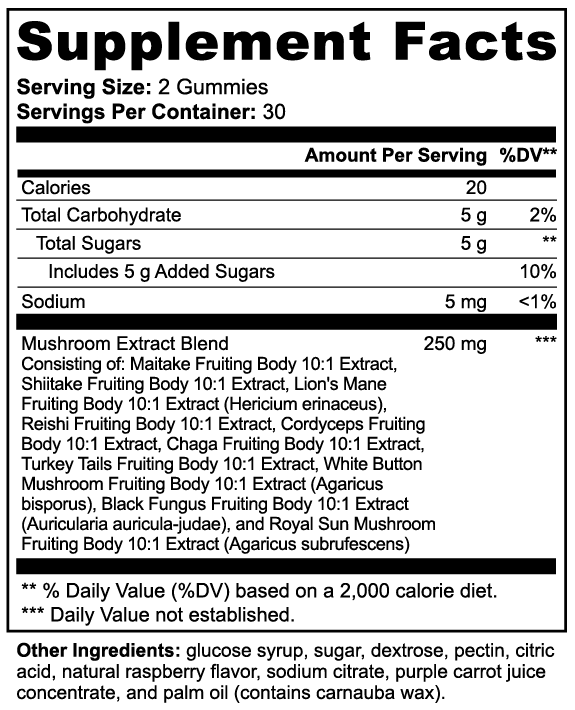 Vegan Mushroom Extract Complex